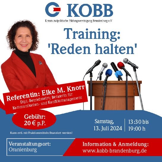 Reden erstellen und halten