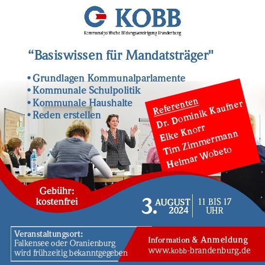 Basiswissen für Mandatsträger