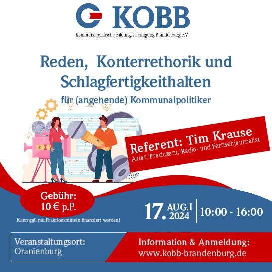 Reden, Konterrethorik und Schlagfertigkeit